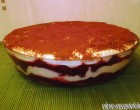 Meggyes tiramisu