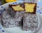 Kókuszkocka - Lamington szelet