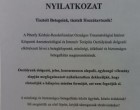 Meglepő nyilatkozat került ki a Péterfy kórház bejáratára! Itt olvashatod a felhívást!