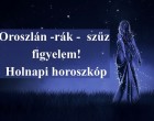 Oroszlán -rák - szűz figyelem! Holnapi horoszkóp