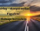 Mérleg - skorpió-nyilas!Figyelem! Holnapi horoszkóp