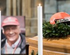 Szívszorító fotók Niki Lauda búcsúztatásáról