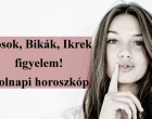 Kosok, Bikák, Ikrek figyelem! Holnapi horoszkóp