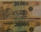 Figyelem!Vigyázat! Hamis húszezresek kerültek forgalomba több millió forint értékben! Bárhol találkozhatsz velük!!! Ezt nézd meg a bankjegyen és könnyen eldöntheted, hogy valódi-e!