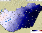 Brutális hidegfront: lesz ahol csak 7 fok várható