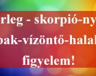 Mérleg - skorpió-nyilas -bak-vízöntő-halak figyelem!Holnapi horoszkóp (csütörtök)