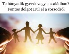 Te hányadik gyerek vagy a családban? Fontos dolgot árul el a sorsodról