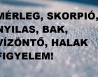 Mérleg,Bak,Halak,Skorpió,Nyilas,Vízöntő: sorsfordulattal rúgja be az ajtót a január 17-23-i hét!