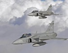 Riasztották a honvédség Gripenjeit