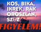 Kos,Bika,Szűz,Rák,Ikrek, Oroszlán: az egyik csillagjegy égi jelet kap és pofátlanul nagy sikerek várnak rá, a többi viszont...