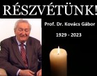 Meghalt Prof.Dr. Kovács Gábor