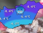 Brutális hideg közeleg: -10 fok lesz, mutatjuk a részleteket: