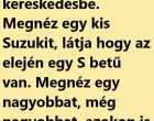 VICC: Bemegy a szőke nő egy Suzuki kereskedésbe