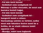 A szőke nő a boltban odamegy az eladóhoz és kér fél kiló túrót!