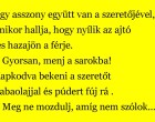 Egy asszony együtt van a szeretőjével, mikor hallja, hogy nyílik az ajtó és hazajön a férje.....