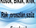 Kosok, Bikák, Ikrek,Rák ,oroszlán,szűz figyelem!