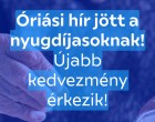 Óriási hír jött a nyugdíjasoknak! Újabb kedvezmény érkezik