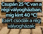 Csupán 25 fok van a vidéki vályogházban, míg kint 40 fok körül! Ezért csodák a régi vályogházak!