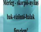 Oroszlán,Mérleg,Skorpió,Nyilas,Bak , Vízöntő, Halak -Szűz,Kos, Bika, Ikrek,Rák , figyelem! Mai horoszkóp (SZOMBAT)