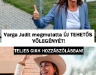 Varga Judit megmutatta ÚJ TEHETŐS VŐLEGÉNYÉT!