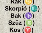 Horoszkóp -VASÁRNAPRA Ikrek (♊) Rák (♋) Skorpió (♏) Bak (♑) Szűz (♍) Kos (♈)