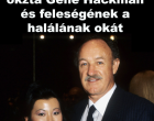 Kiderült Gene Hackman és feleségének a halálának oka