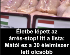 Életbe lépett az árrés-stop! Itt a lista: Mától ez a 30 élelmiszer lett olcsóbb